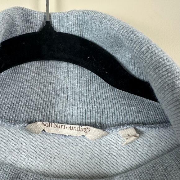 Soft Surroundings Cowl Neck Sweater SizeL Quiet Luxury Old Money Corpcore Career - Picture 7 of 10